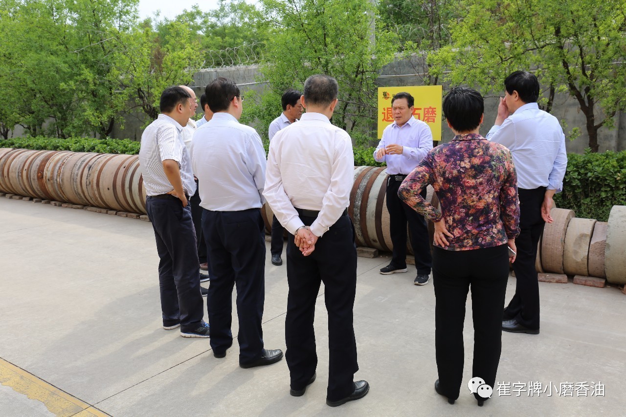 副厅长一行莅临瑞福油脂参观调研pg电子中国山东省商务厅王洪平(图2)